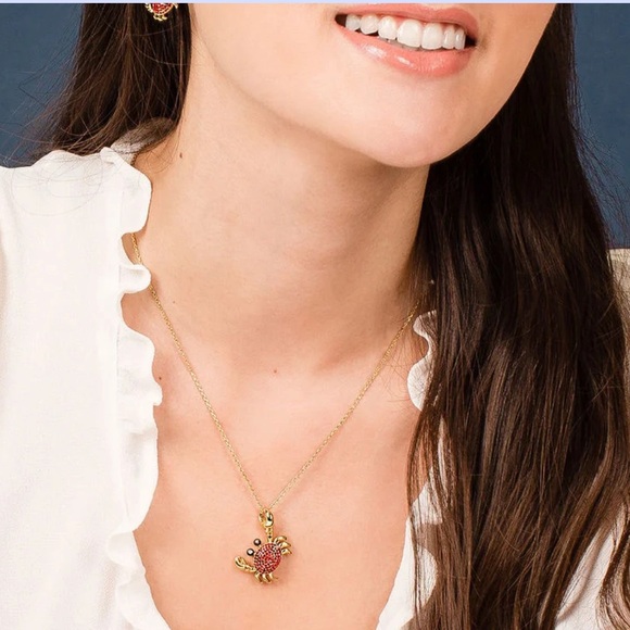 Kate Spade Crab Necklace - Picture 2 of 3